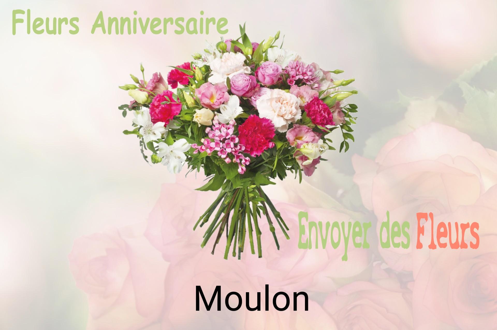 Bouquet de fleurs d’anniversaire livré à Moulon